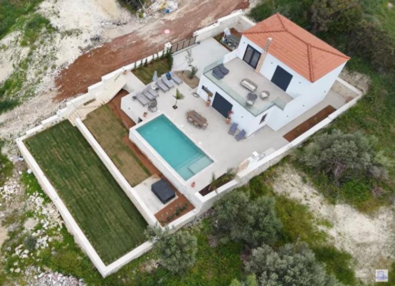 Kirianna Kreta - 8-Villen-Projekt in Kirianna bei Rethymno: Freistehende Villa mit Pool und Meerblick - Villa 2 Haus kaufen